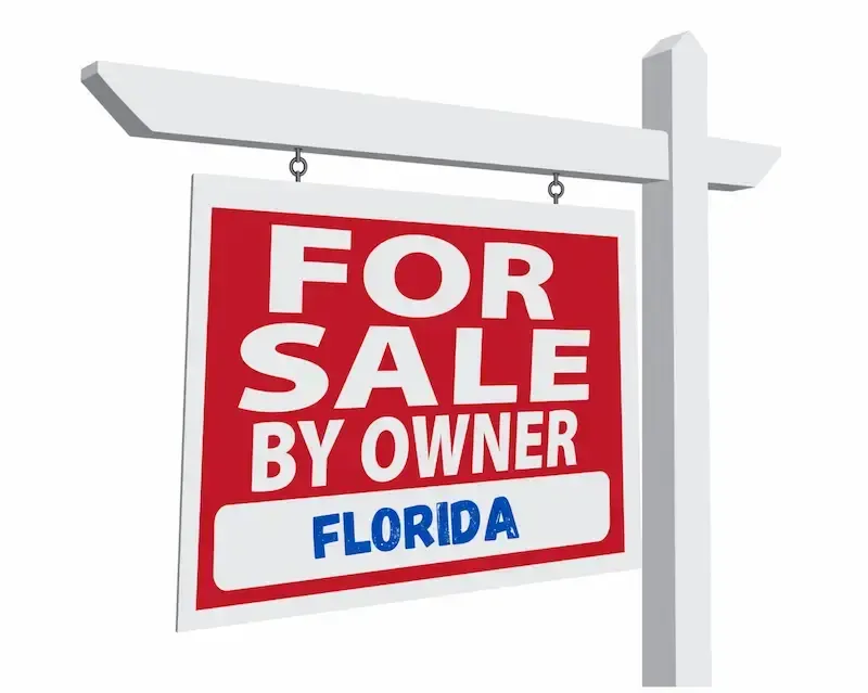 Florida for sale by owner sign