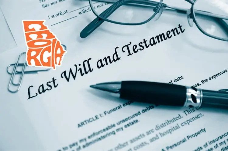 Inheritance documents with Georgia logo.
