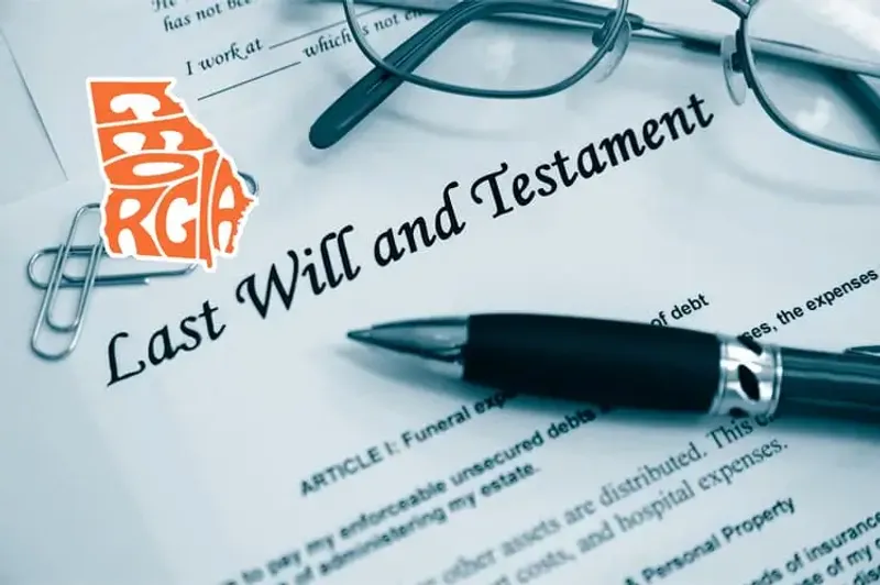 Inheritance documents with Georgia logo.
